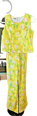 Very Rare 🦄 Vintage 80’s ARIA 2 Piece Set NWT floral patterned  - Image 1 of 4