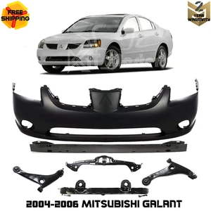 Front Bumper Cover & Radiator Support Brackets For 2004-2006 Mitsubishi Galant - Picture 1 of 19