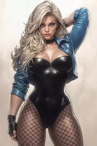 BLACK CANARY 01 Fine Art Print 13x19 Limited Edition 1 von 30 DC Raubvögel - Bild 1 von 1