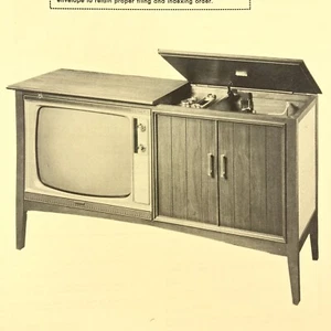 1966 Zenith TV 16N24 Wire Schematic Service Manual Vintage Original - Picture 1 of 2