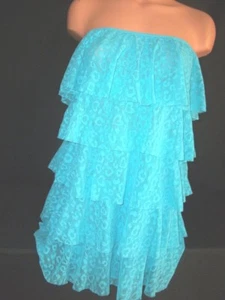 Victorias Secret Modal Beach Sexy Ruffled Lace Swim Cover up NWT M - Picture 1 of 1