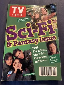 Vintage TV Guide Jan 20-26 1996, Sci-Fi & Fantasy Issue, Hercules, Zena - Imagen 1 de 5