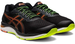 Men's Asics Gel Stratus Black / Orange Mesh Running Shoes Trainers UK 12 , 13 - Picture 1 of 6