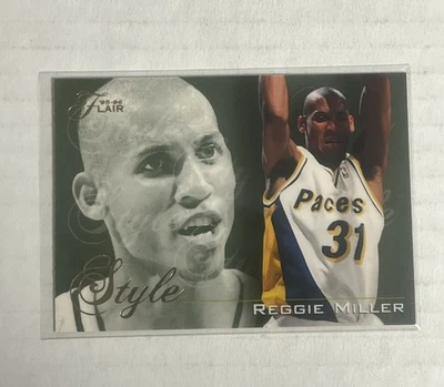 1995-96 Flair Reggie Miller #239 Indiana Pacers - Image 1 of 2
