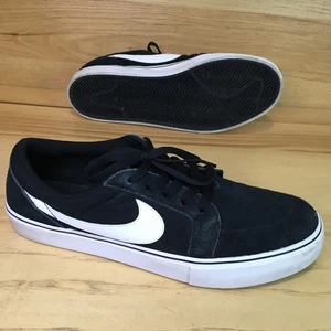 Nike SB Skate Satire II 2 2015 negro gamuza skateboarding para hombre talla 11 - Imagen 1 de 20