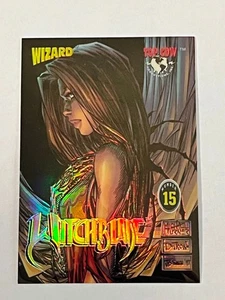 Witchblade 1997 Wizard Top Cow Chromium Promo Holofoil Card #15 Mint - Picture 1 of 2