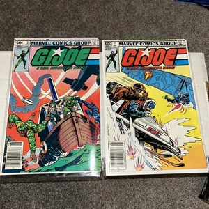 G.I. Joe A Real American Hero #11 & #12 *NEWSSTAND* Marvel Comics 1983 Sehr guter Zustand - Bild 1 von 12