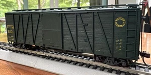 Accurail HO Kit 4010 40’ OB Wood End Boxcar Portland Terminal 2031 Assembled NY - Picture 1 of 8