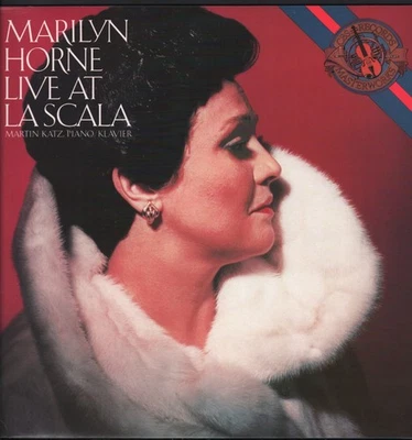 74105 Marilyn Horne / Martin Katz Live At La Scala LP vinyl Netherlands Cbs - Image 1 of 4