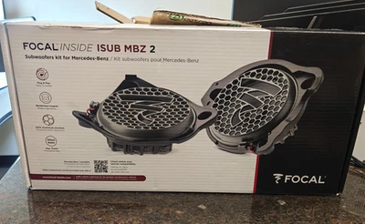 Focal Inside ISUB MBZ 2 Subwoofers Kit for Mercedes-Benz 8" 200mm LHD | NEW - Image 1 of 4