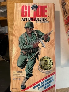 Figura conmemorativa de edición limitada Hasbro GI JOE ACTION MARINE SEGUNDA GUERRA MUNDIAL SELLADA - Imagen 1 de 1