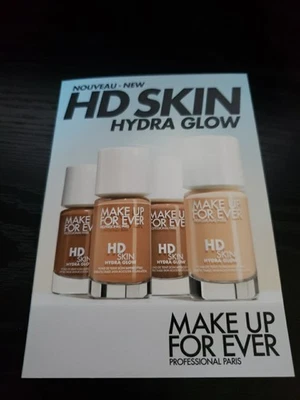 Make Up Forever ~ HD Skin Hydra Glow Radiant Foundation Sample ~ 4 Shades - Image 1 of 4