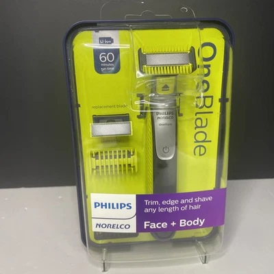 Recortadora y afeitadora eléctrica híbrida facial/cuerpo Philips Norelco OneBlade/QP2630/70  Foto 1 de 4