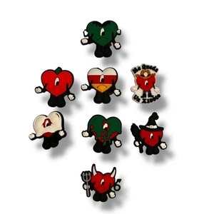 Juego de 8 piezas estilo Bad Bunny Charm Compat con Crocs Jibbitz H - Imagen 1 de 4