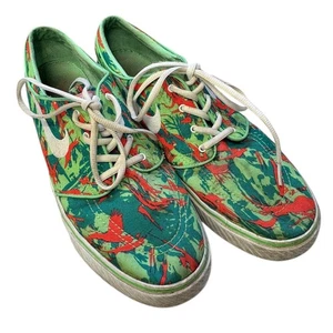 Nike Herren SB Stefan Janoski Leinwanddruck Eidechse Tarnmuster Skateschuhe Größe 11,5 - Bild 1 von 9