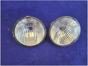 2010-2012 Ford Mustang GT S197 Pair Front Fog Lights Driving Upper Grill 2715 - Picture 1 of 12