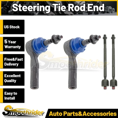 Extremo de barra de amarre exterior delantero interior delantero Mevotech 4 piezas para Chevrolet Impala 2014-2019 Foto 1 de 4