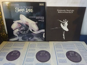 TCHAIKOVSKY - SWAN LAKE 3LP BOX, NRPO, Ruggiero Ricci, DECCA 10BB 168-70 - Imagen 1 de 6