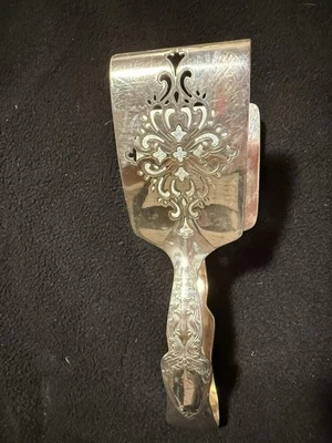 Pinza para espárragos de plata esterlina Broom Corn de Tiffany and Co con extremo curvo 7 1/2" Foto 1 de 4