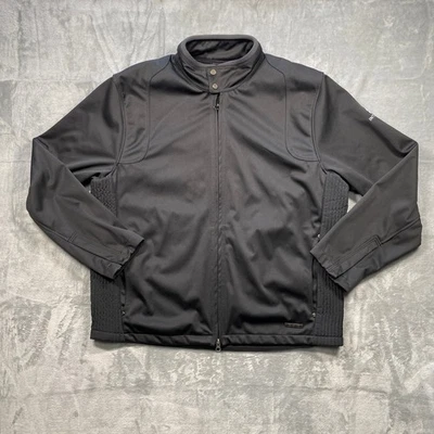 OGIO Mens Interfor Performance Jacket Black Full Zip Softshell Embroidered XL - Image 1 of 4