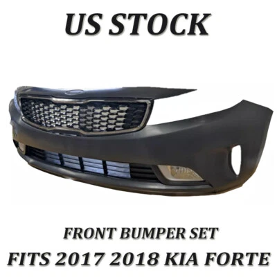For 2017 2018 Kia Forte EX LX Korea Built New Front Bumper Grill Grille Assembly — 第 1/4 张图片
