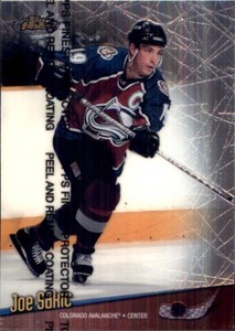 1998-99 Topps Finest #91 Joe Sakic COLORADO AVALANCHE