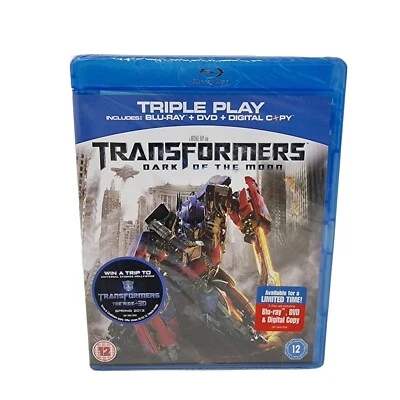 Transformers - Dark Of The Moon (BluRay DVD 2011) 2 Disc New Factory Sealed - Image 1 of 4