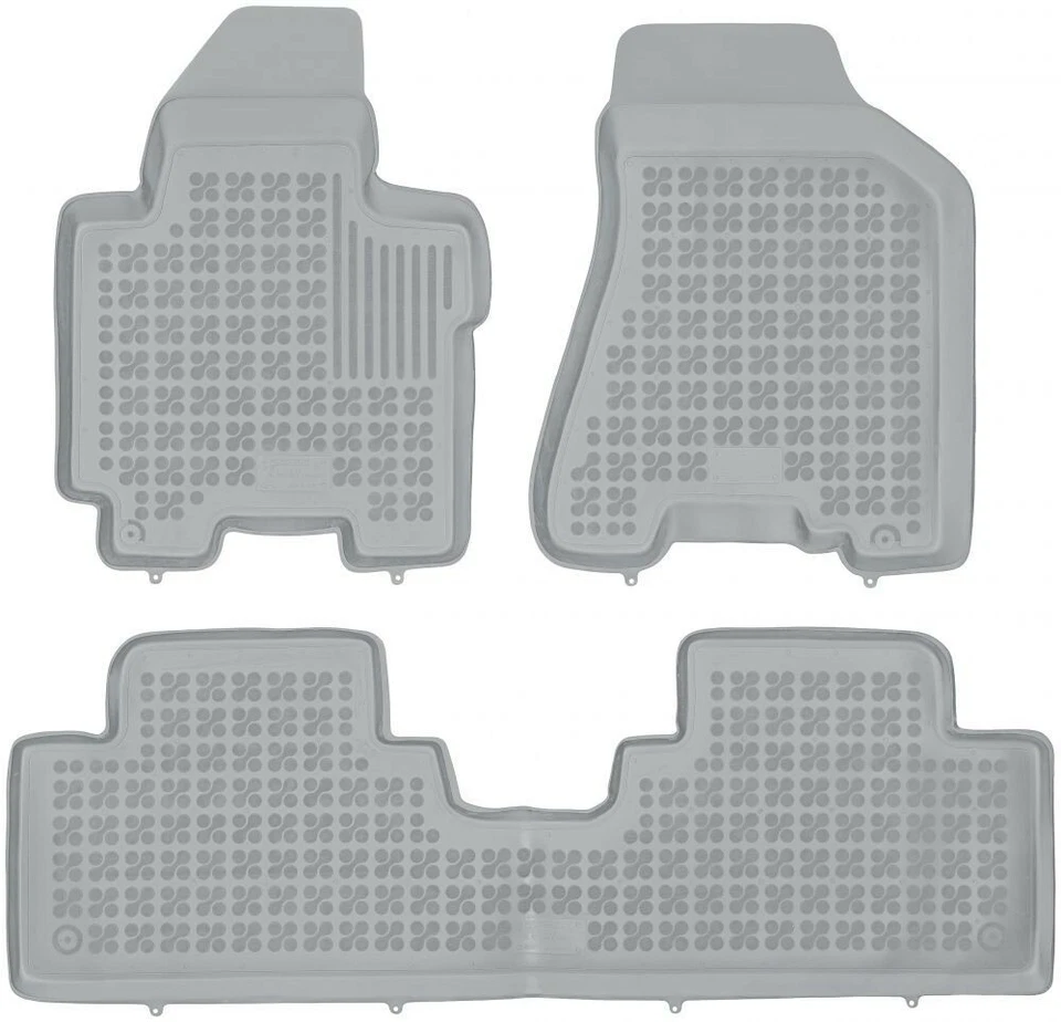 REZAWPLAST Floor Liners for Kia Sportage 2005-2010 Floor Mats Custom Fit Gray Foto 1 de 4