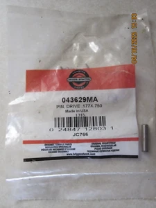 Pin de accionamiento OEM 177x.750 Nuevo de Lote Antiguo Briggs & Stratton 043629MA, 43629 - Imagen 1 de 2