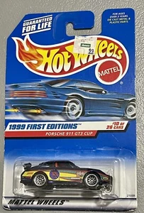 Hot Wheels Porsche 911 GT3 Cup Purple #912 1999 First Editions 10/26 - Picture 1 of 2