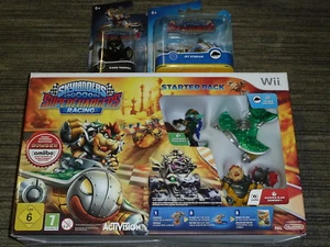 SKYLANDER SUPERCHARGER RACING STARTER PACK NINTENDO Wii GAME PORTAL 5 FIGURE NEW - Picture 1 of 3