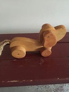 Dog-Wood dog handmade - Picture 1 of 1