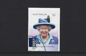 Australia 2019 autoadhesivo cumpleaños de la reina alto valor fino usado - Imagen 1 de 1