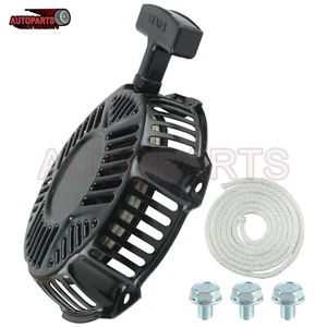Black Recoil Pull Starter For Craftsman 196cc 208cc CMXGGAS030799/CMXGGAS030729 - Picture 1 of 11