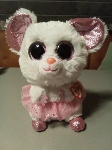 Ty Beanie Boos Mouse Nina 24cm - Picture 1 of 2