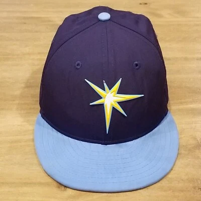 Tampa Bay Rays Hat New Era Size 6 5/8 59Fifty Youth Kids Boys Fitted MLB - Image 1 of 4
