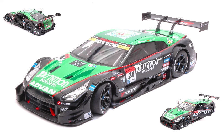 Nissan Gt-r #24 Winner Fuji Super Gt500 2015 D. Sasaki / M. Krumm 1:18 Model - Immagine 1 di 1