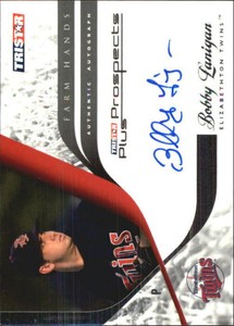 2008 TriStar Prospects Plus Farm Hands Autograph #BL Bobby Lanigan  C25303