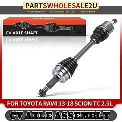 Conjunto de eje CV del lado del conductor delantero para Toyota RAV4 13-18 Scion TC 14-16 L4 2,5 L Foto 1 de 4