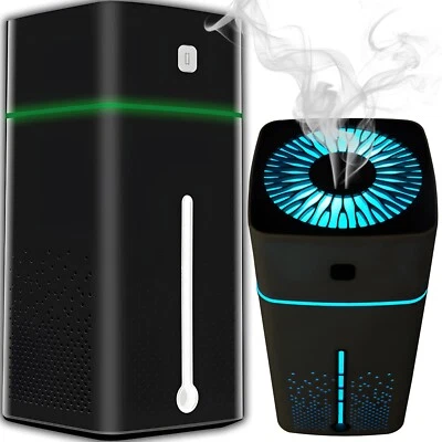 USB Ultraschall Luftbefeuchter Duftöl Humidifier Aroma Diffuser 1L Retoo - Bild 1 von 4