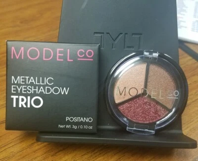 ModelCo Metallic Eyeshadow Trio in  3g/.10oz Full Size Model Co Brand new in box - Image 1 of 2