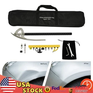 Car Fender Damage Repair Tools Adjustable Auto Dent Removal Kit Angle With bag - Bild 1 von 21