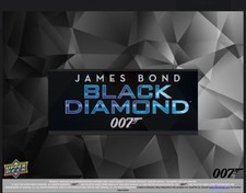 James Bond Black Diamond Trading Cards Hobby Box (Upper Deck 2023) (Presell)