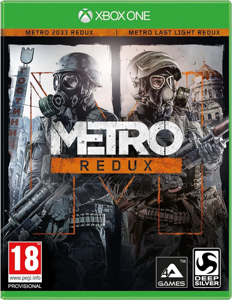 Metro Redux XBOX One 1 Videospiel Original UK Release Neuwertig - Bild 1 von 1