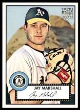 2007 Topps Rookie 1952 Edition Jay Marshall . Oakland Athletics #112
