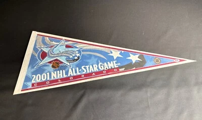 Luc Robitaille, Blake, Palffy Signed Colorado 2001 NHL All Star Banner RARE PSA - Image 1 of 3