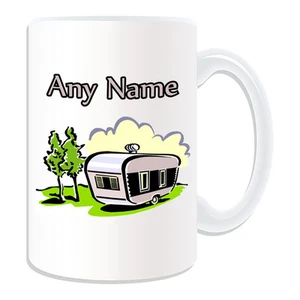 Remolque de viaje de regalo personalizado taza caja de dinero cámper furgoneta caravana cámper taza - Imagen 1 de 20