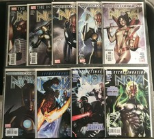 Nova 2007 series, 2-7 and 16-17, Annihilation, Secret Invasion, All 9.8