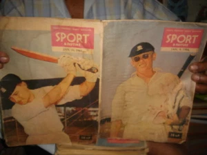 INDIA RARE COLLECTION - SPORT & PASTIME MAGAZINE 1964 - 11 IN 1 LOT - Picture 1 of 11