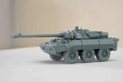 3d printing 1/72 French AMX-10RCR wheeled assault gun tank unpainted model kit - Image 1 of 3